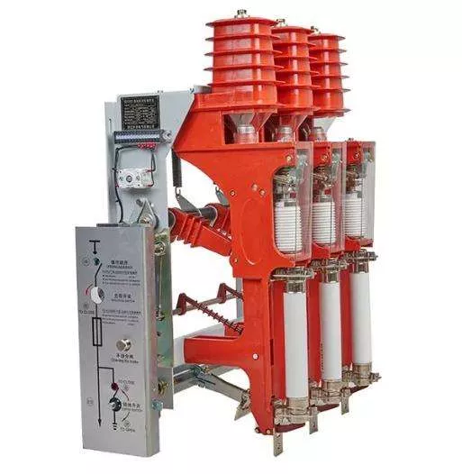 Combinado de interruptor de carga em vácuo e fusíveis FZRN12/25-12D de 12 kV para interior